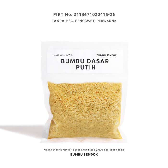 

Terbaru~ sukron_86 BUMBU SENDOK Refill Bumbu Dasar Putih - 200gr