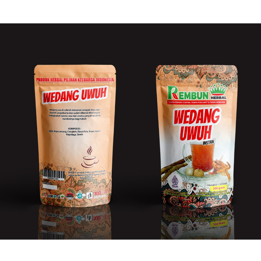 

Wedang Uwuh Instan