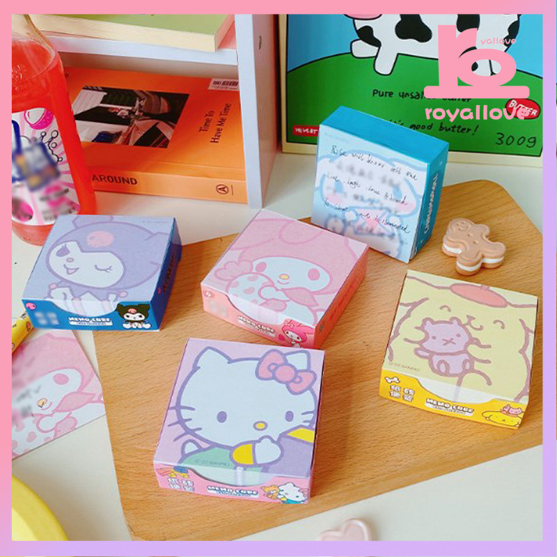 

COD Kartun Sanrio Buku Catatan Siswa Memo Belajar Catatan Tempel Buku Pegangan Lucu Jepang