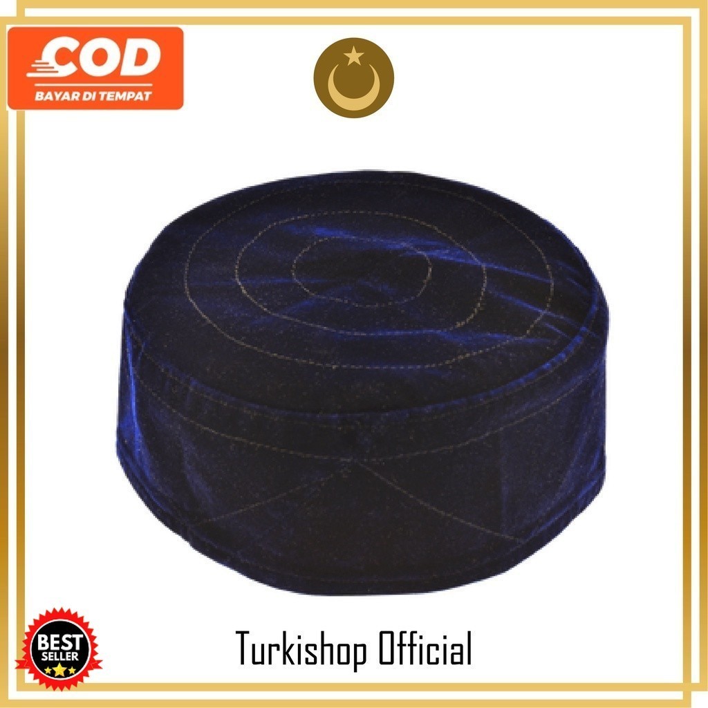 Peci Turki Merek Alanya Motif Fazilet