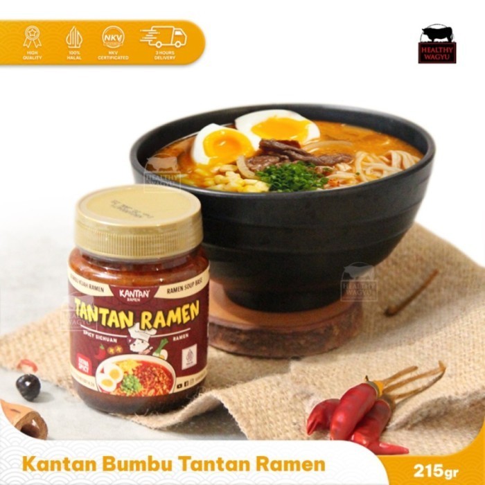 

Termurah-Promo Diskon Kantan Bumbu Instant Kuah Ramen Udon Jepang Halal - Tantan Spicy