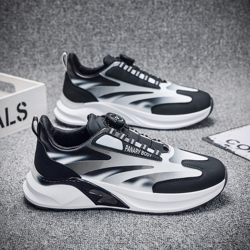 PRODUK TERBARU # PANARYBODY QN247 QN245 Sepatu Pria Premium  Kasual Sepatu Sneakers Pria Tali Putar 