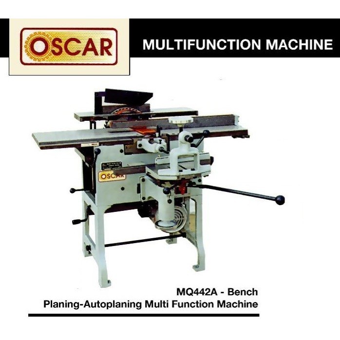 OSCAR Mesin Kayu Multifungsi 25 cm MQ442 Ketam Meja Duduk MQ 442 Bench