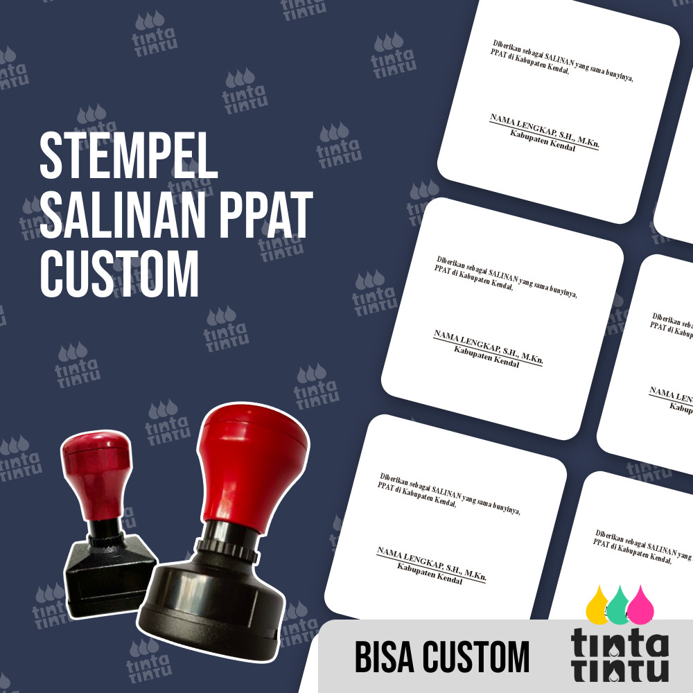 

Stempel Salinan PPAT Custom