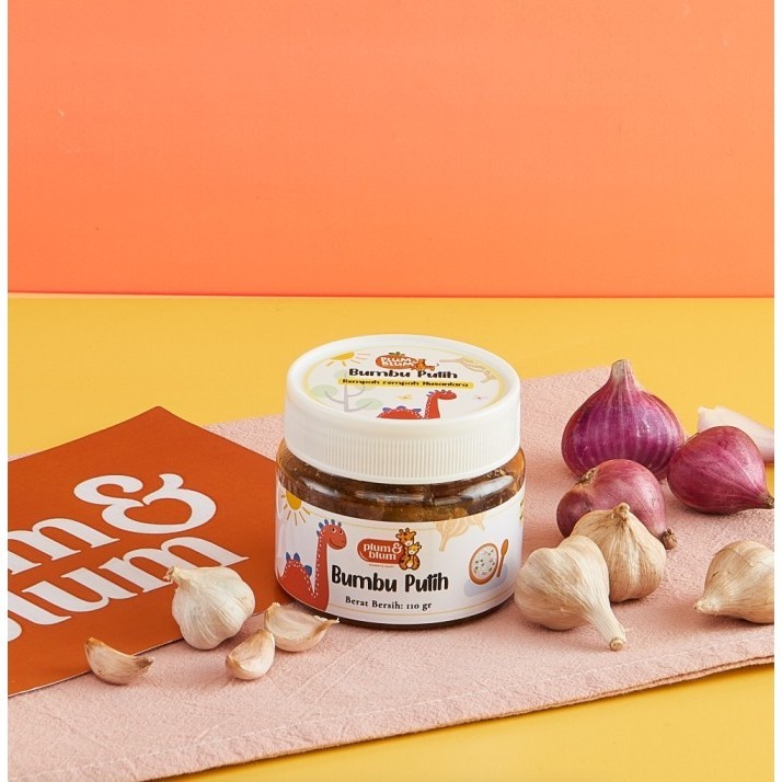 

Plumandblum Bumbu Masak Mpasi Alami Serbaguna No MSG - Bumbu kuning, Jar