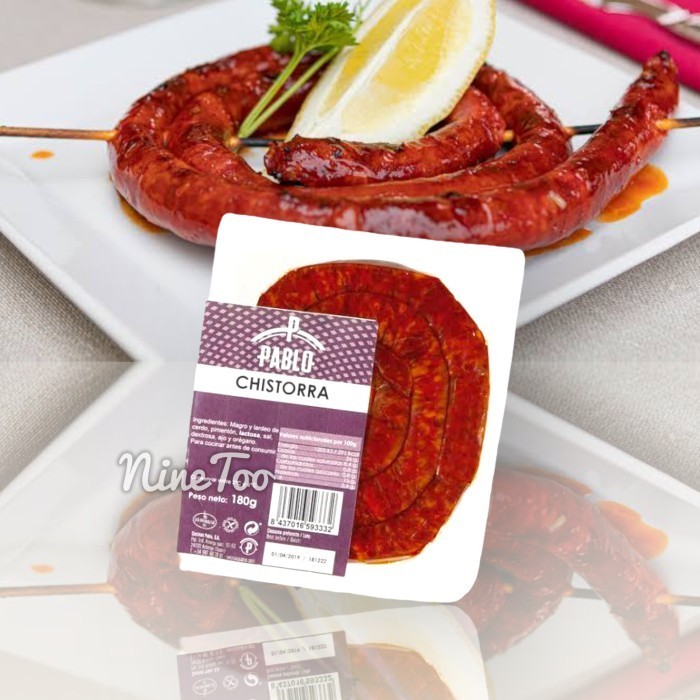 

Spanish Sausage Chistorra Rosca 180g imported