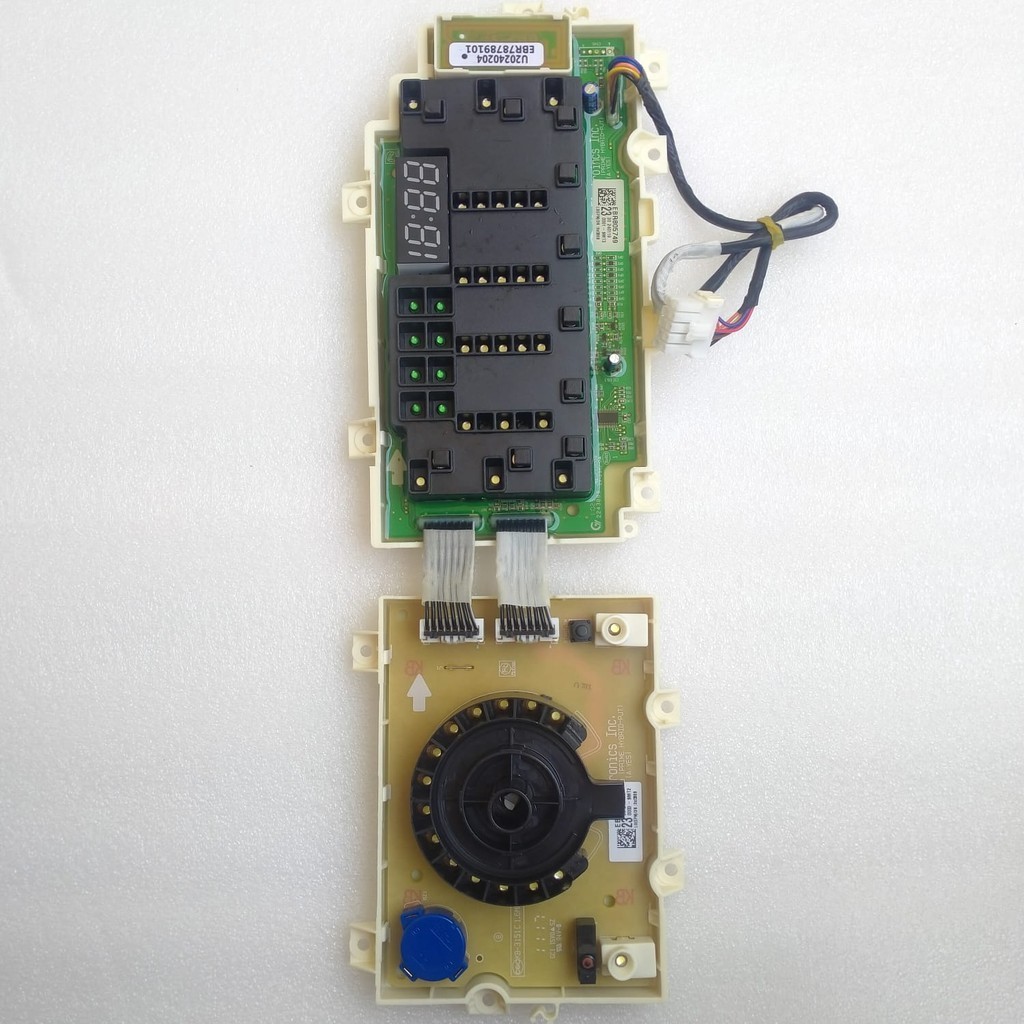 MODUL DISPLAY EBR80574923 MESIN CUCI LG FRONT LOADING F1409HPPV F1409 HPPV