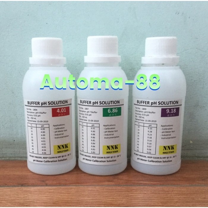 Liquid Buffer Solution PH 4.01 6.86 7.00 9.18 10.04 PH Meter Standard - PH 6.86 YU02