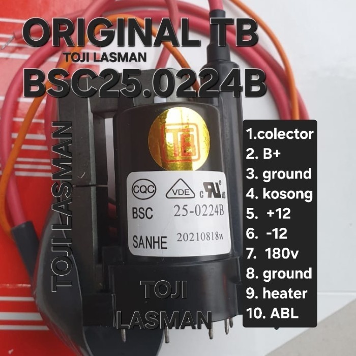 ( BSC25-0224B ) FA 142 FA142WJZZ FLYBACK ORIGINAL TB BUAT SHARP fa142