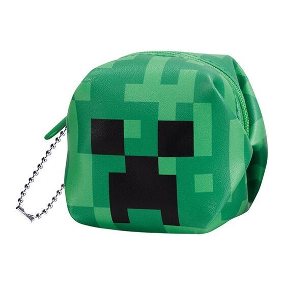 

✨LARIS✨ -Minecraft Box Pouch tempat pensil case bandai gashapon - PUMPKIN