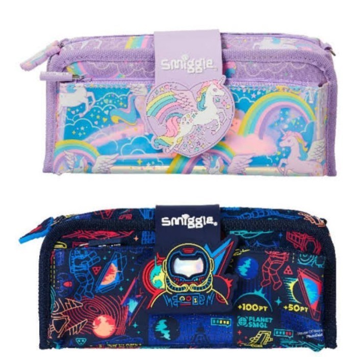 

✨LARIS✨ -Smiggle Beyond Utility Pencil Case kotak pensil - barbie utilityp