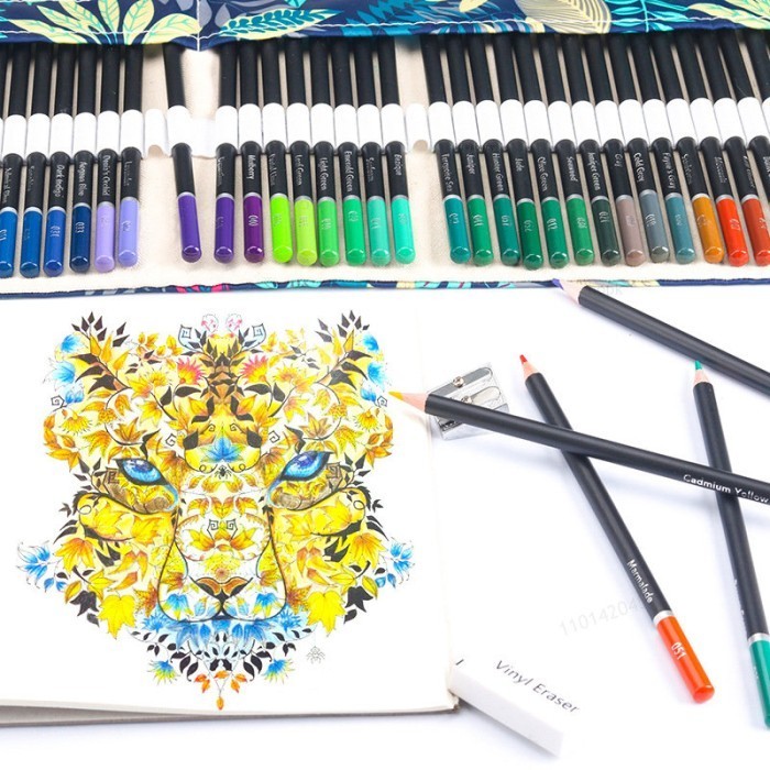 

✨LARIS✨ -Pensil Warna 76 Colors Warna Gulungan / 76 Colors Pencil Rolls