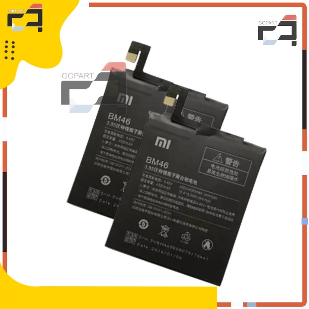Baterai Battery Batre XIAOMI REDMI NOTE 3/ NOTE 3 PRO BM-46 ORI