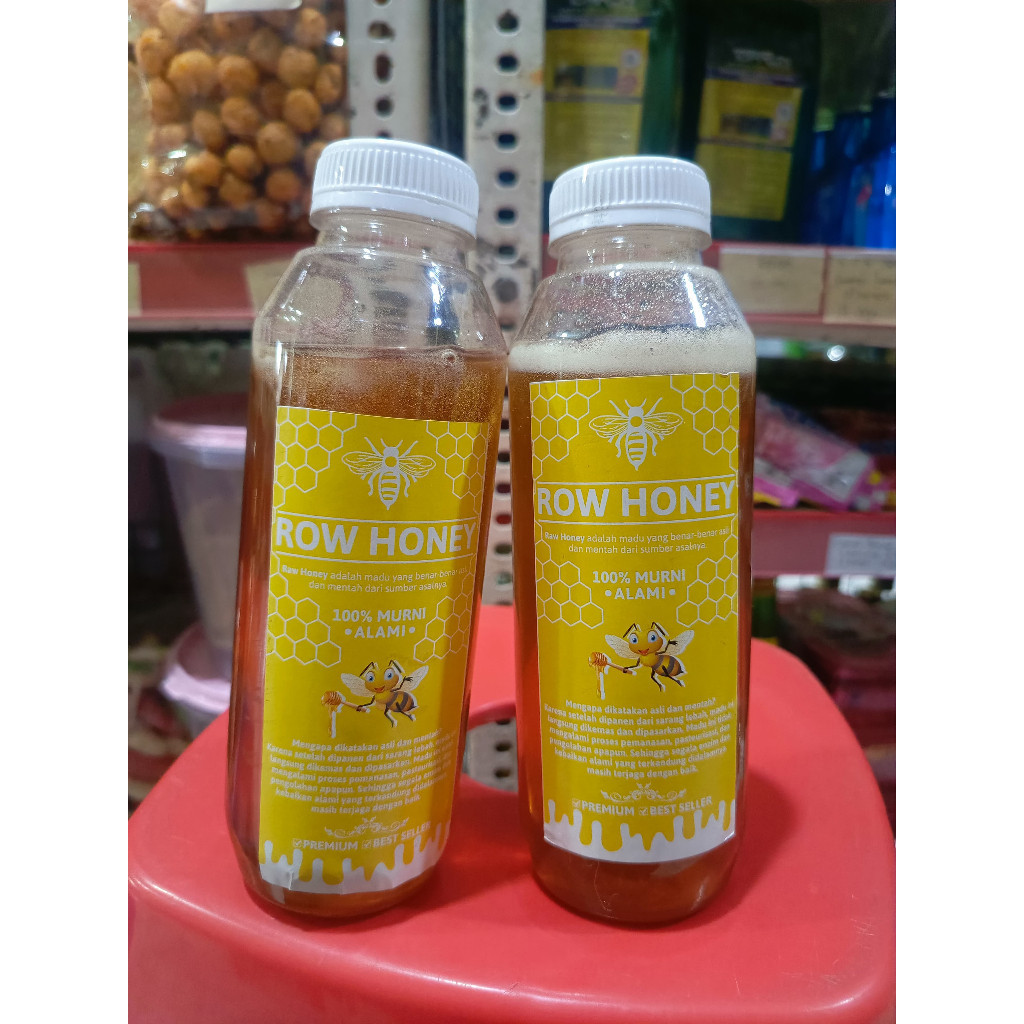 

Madu Murni ROW honey Premium 600 gram I Madu Sehat dan halal