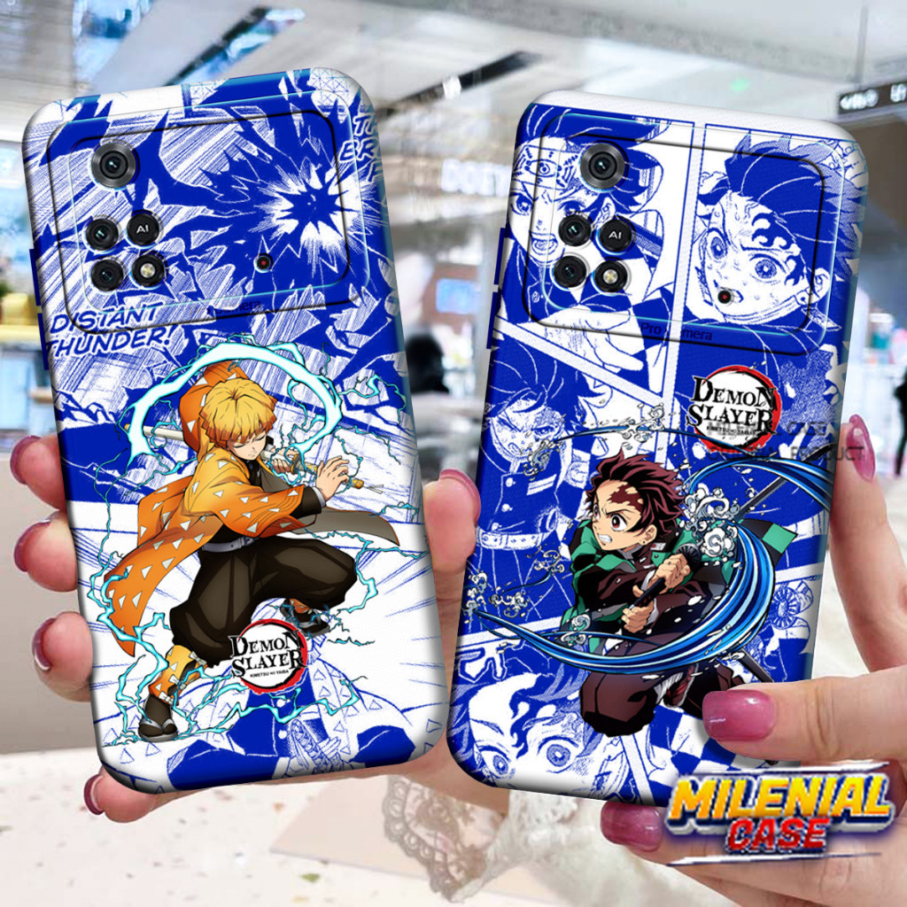 Milenial Case - Custom Case Xiaomi Redmi 10A, 10C, 12C  Anime Demon Slayer