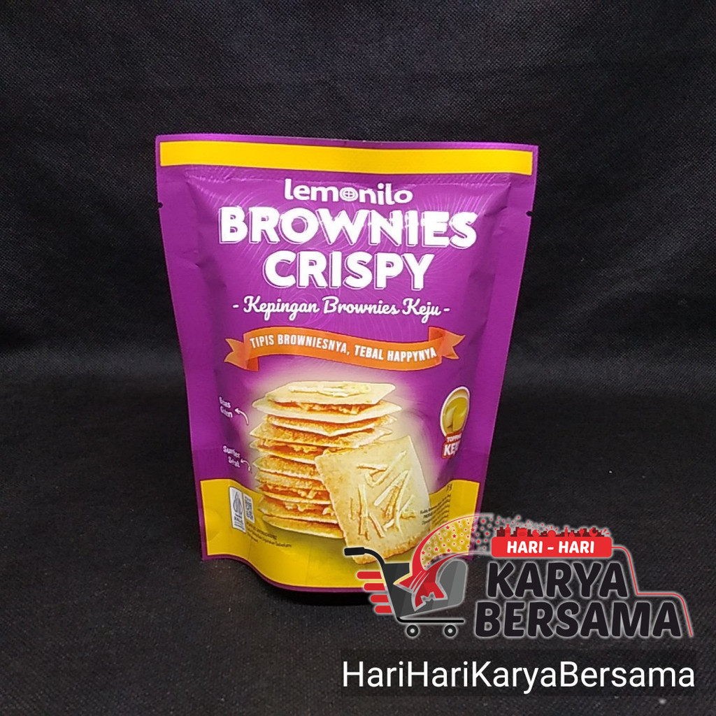 

LEMONILO BROWNIES CRISPY COOKIES KEJU POUCH 35GR