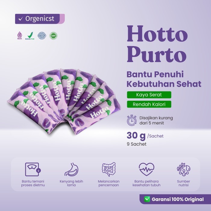 

hotto purto 9 sachet multigrain with oats | meal replacement