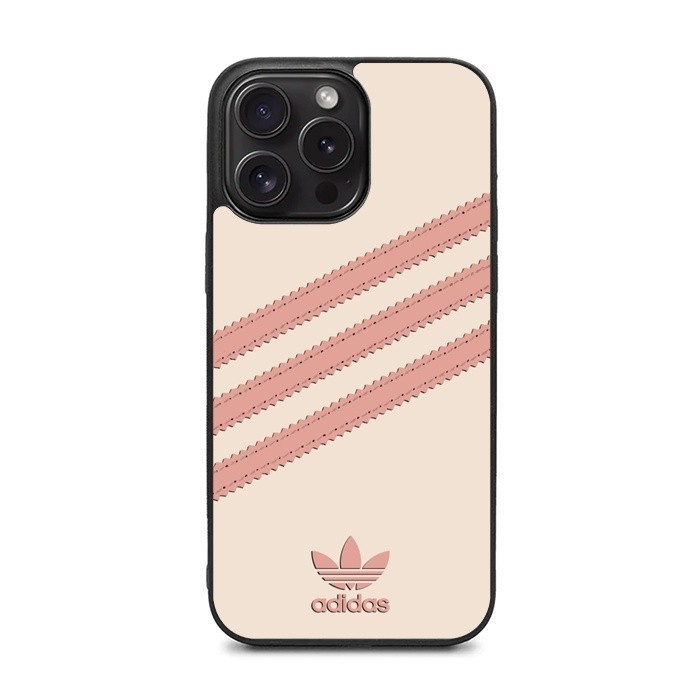 Hardcase TPU Case Iphone 15 14 13 12 11 X Xs Xr Pro Max Mini Plus Adidas Samba Pink