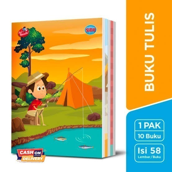 

✨LARIS✨ -buku tulis sinar dunia 58 lembar/ SIDU 58/1PACK ISI 10BUKU