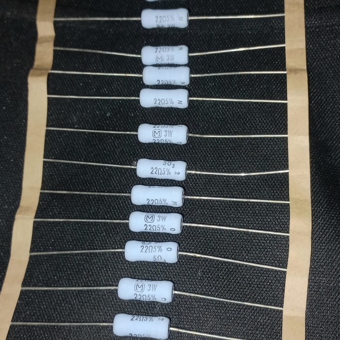 resistor 22R 3W panasonic original japan 22ohm 22 R ohm 3 watt 3watt w F
