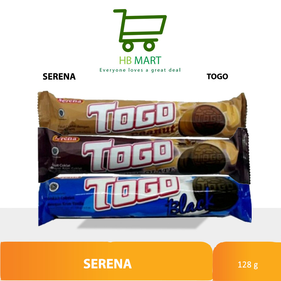 

Serena Togo Chocolate 128 gr Togo biscuit Togo biskuit Snack Viral Halal MUI Togo Coklat Kacang Togo Kacang