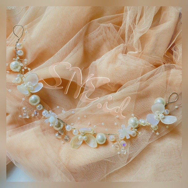 Bando Hiasan kepala Aksesoris Hijab pesta