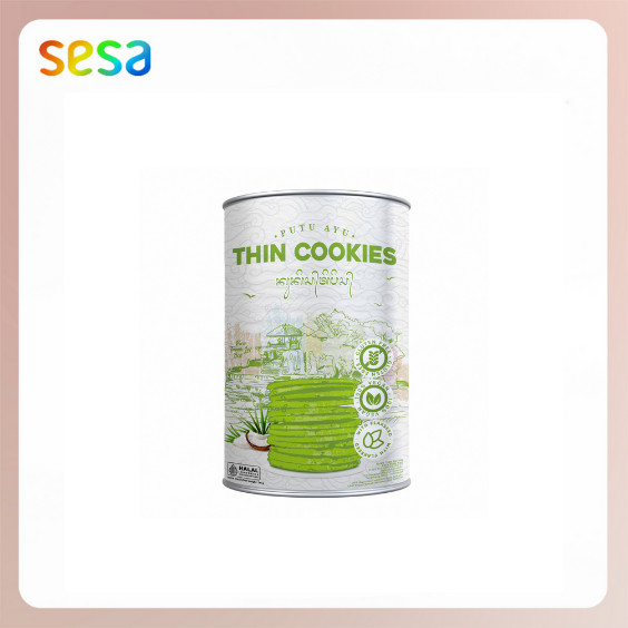 

WoCA Krunz Putu Ayu Thin Cookies 90gr - Kukis Snack Cemilan