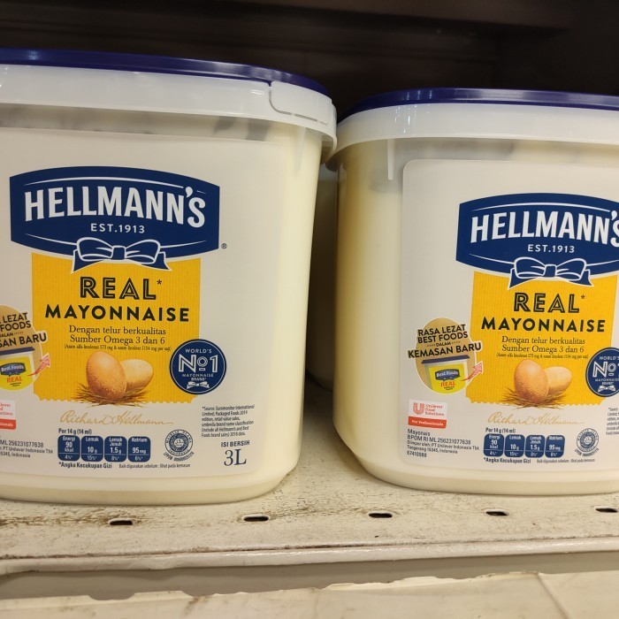 

Roux Hellmans mayonaise 3liter