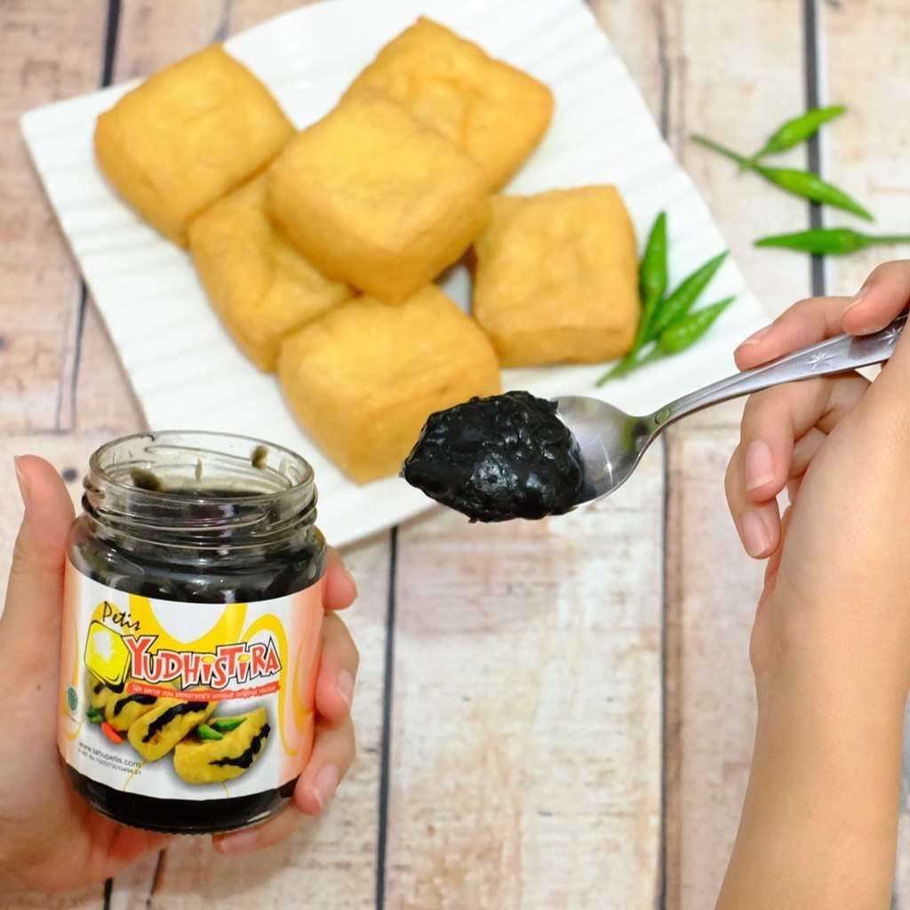 

Sambel Petis Pedas dan Original Tahu 250 gram Merk Yudhistira Asli Khas Semarang