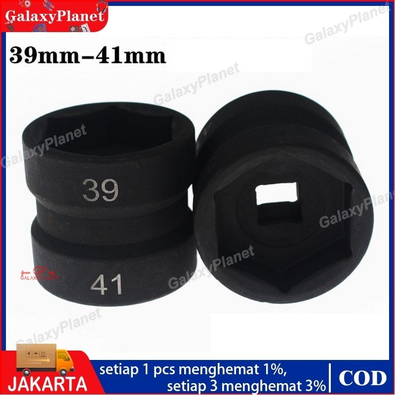 Mata Sok Coupling 39×41mm Kunci CVT Double Head Socket sok kunci mur kopling 2/1mata kunci sok cvt 3