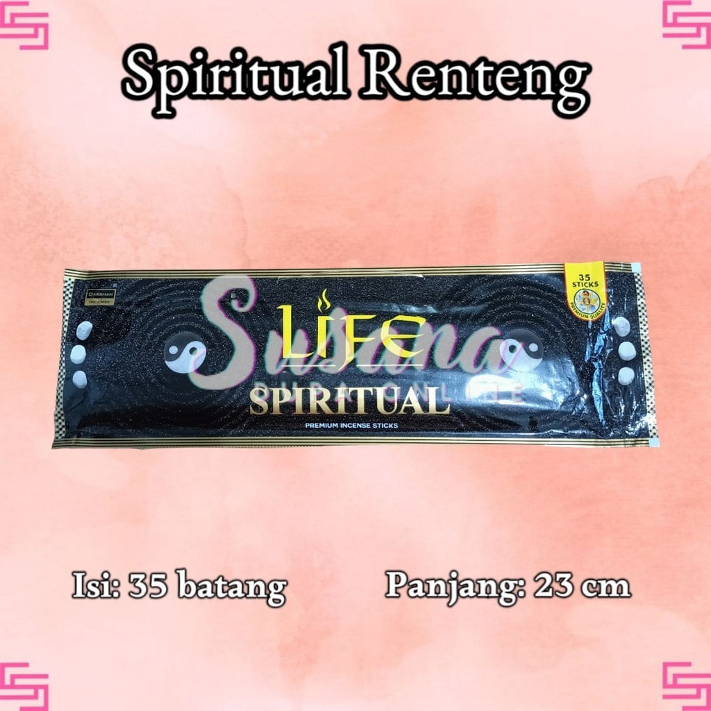 Dupa Renteng Spiritual Life Maharaja India Isi 35 Batang