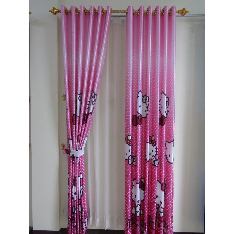 GORDEN HELLO KITTY IMPORT GORDEN JENDELA PINTU MODEL SMOKRING TERMURAH/ PROMO MURAH BERKUALITAS NYAM