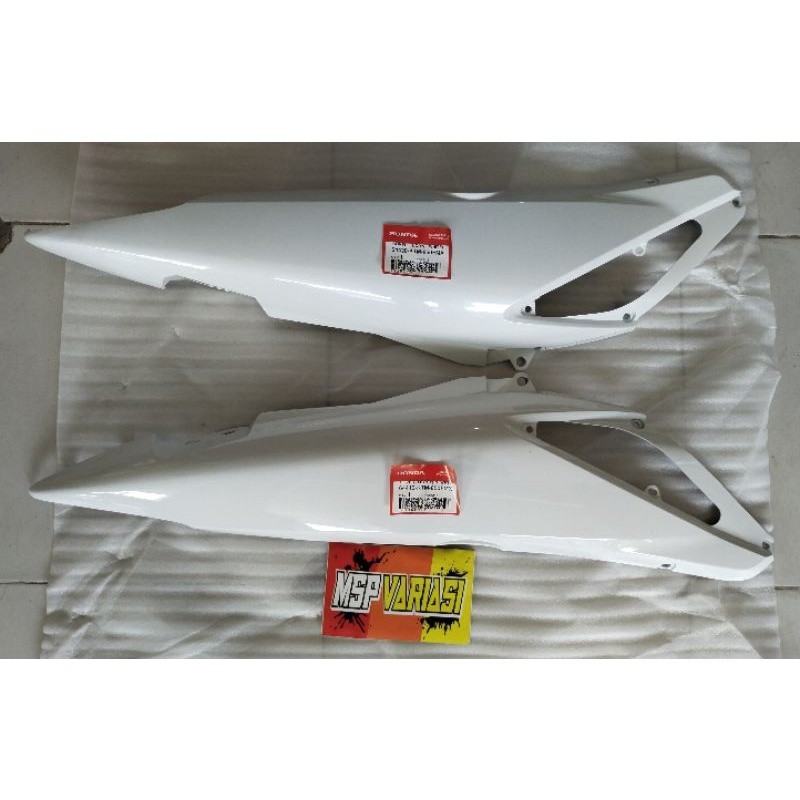 Original 64420 KTM 850FMX dan 64410 KTM 850FMX Cover R dan L Body, Cover body Kanan Kiri Putih Honda