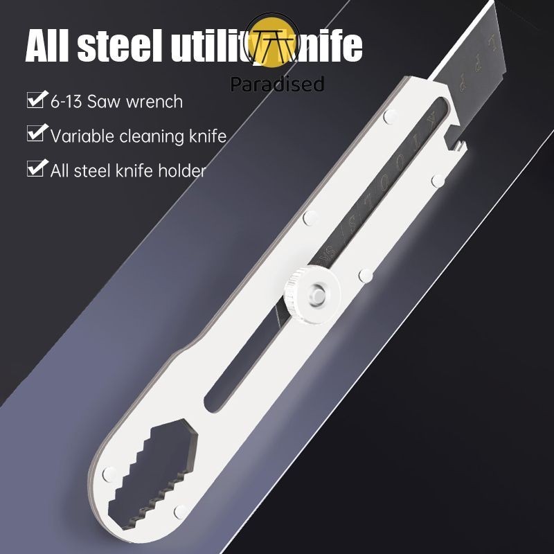 

Pemotong Seni Baja Tahan Karat Kunci Pas 9-in-1 Pemotong Seni Skala Lulus Pemotong Kertas Tajam Paradised