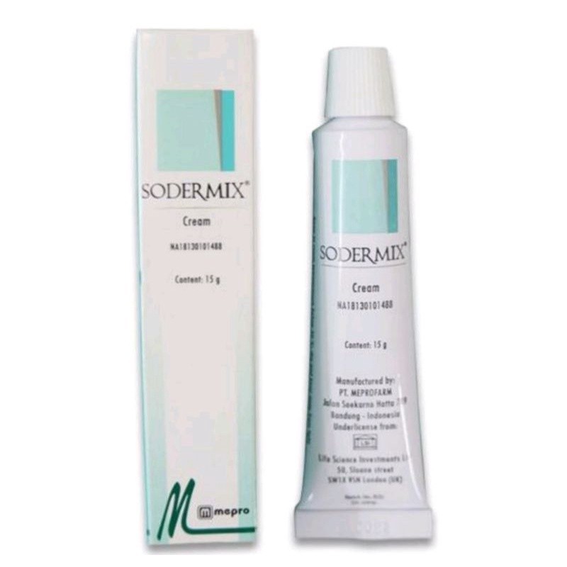 sodermix cream untuk keloid scar
