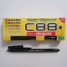 

READY BOLPEN PULPEN C88 CASTELLO STANDARD 1 PAK ISI 12+1 WARNA TINTA HITAM WRITING TECHNOLOGY PAKANJAYA99