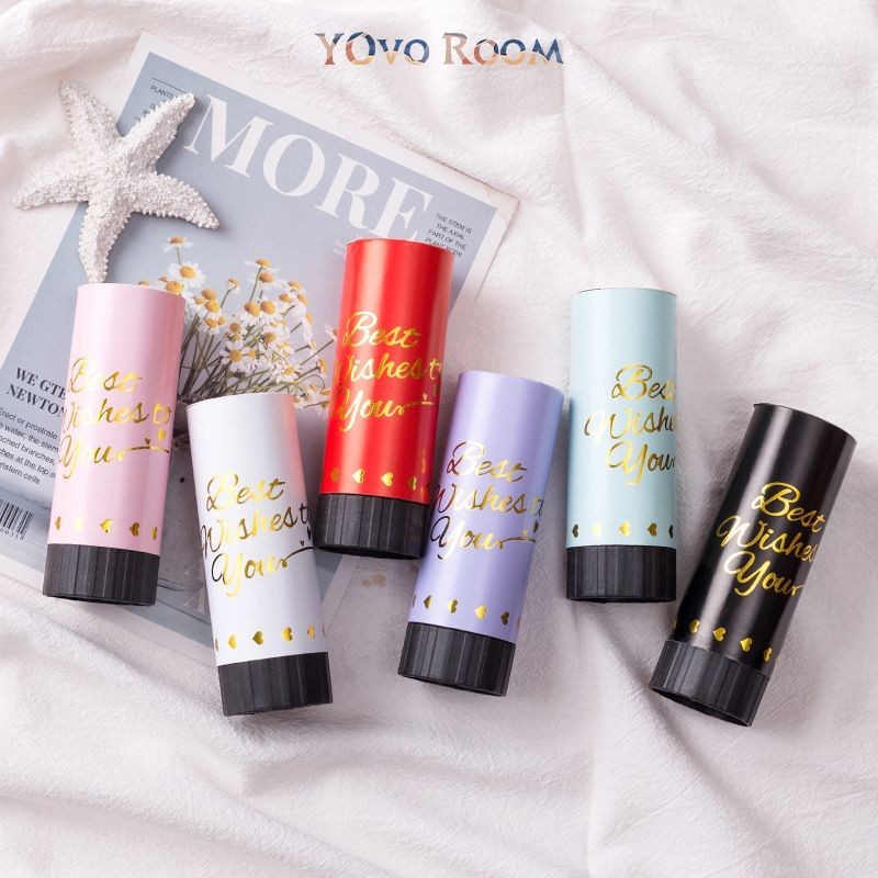 Pernikahan Kecil Salut Meriam Musim Semi Kembang Api Tabung Potongan Kertas Warna-warni Kembang Api 