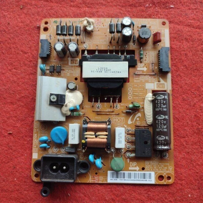 PSU regulator power Supply board TV LED Samsung UA 32H4000 AR - 32H4000AR - UA32H4000 AR - UA32H4100
