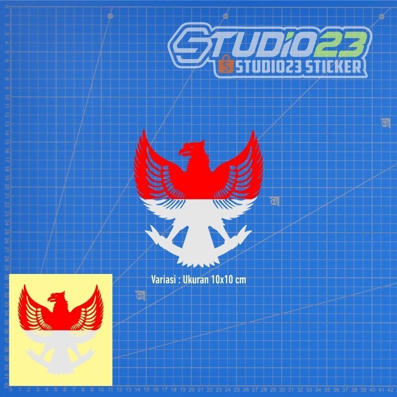 

Stiker Garuda Merah putih Cutting Sticker