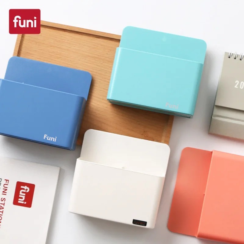 

Fini Adjustable Magnetic Storage Box Office Supplies Thickened Pen Holder Storage Organizer Wall Mounted Magnetic Pen Box