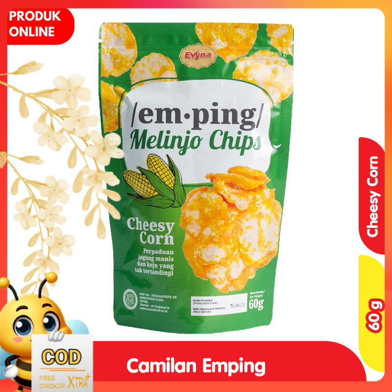 

Evyna Emping Keripik Melinjo Jagung Manis Keju 60 g