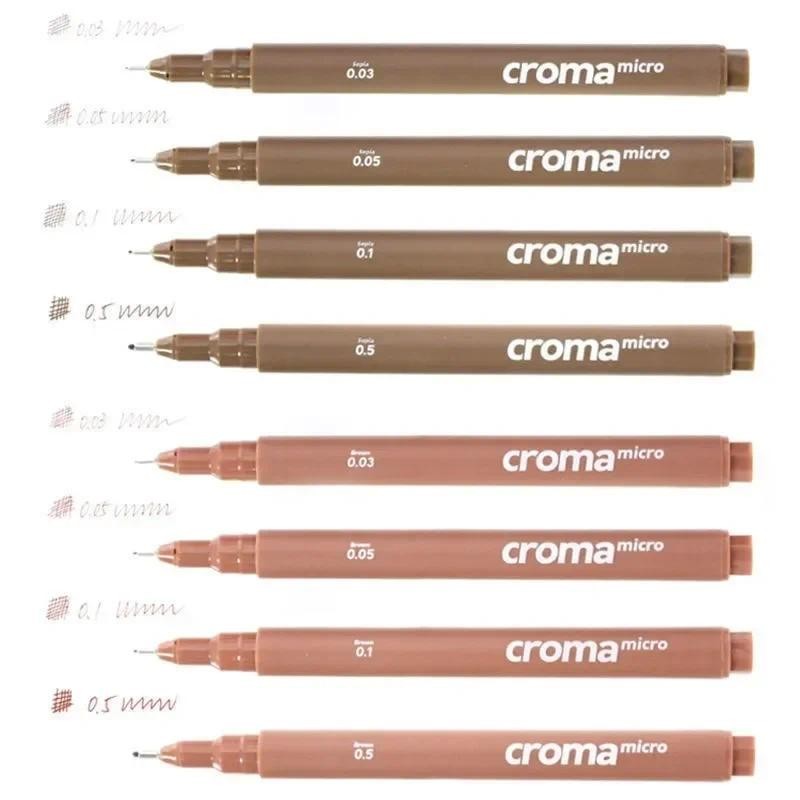 

1 Piece Fineliner Drawing Micron Art Pens Brown,Black,Skin Artist Drawing Waterproof Ink for Sketching Technical Art Supplies