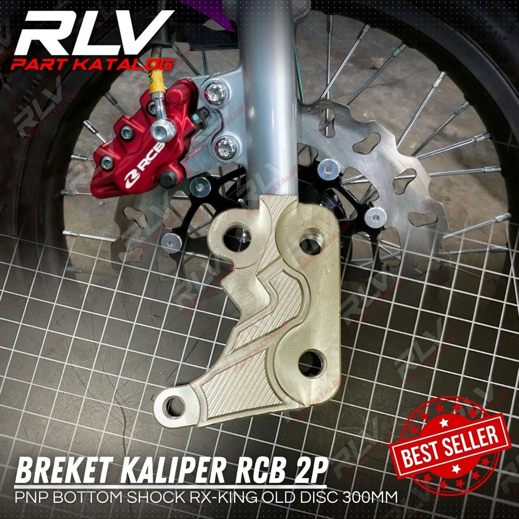 Breket kaliper rcb 2p pnp rx king tahun tua