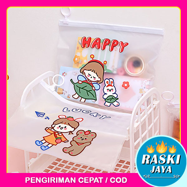 

Zipper Transparan Karakter Girl / Ziper Bag Bening / Tas Tempat Serbaguna Alat Tulis Kosmetik / TV-19