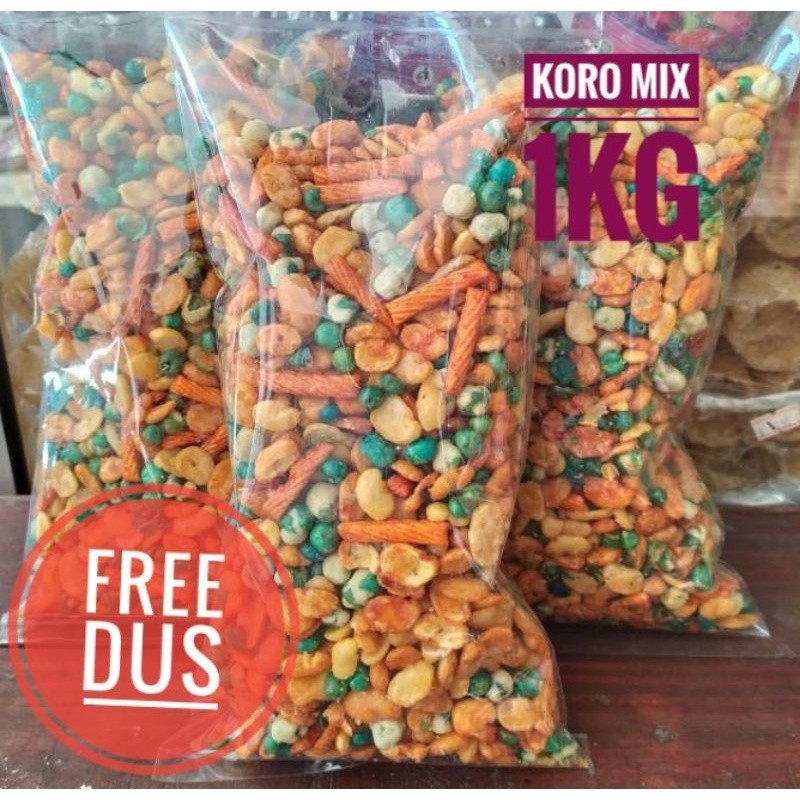 

Kacang Koro Mix Fresh - Snack Lebaran - Camilan Enak Lezat pusat grosir jajan hari raya murah