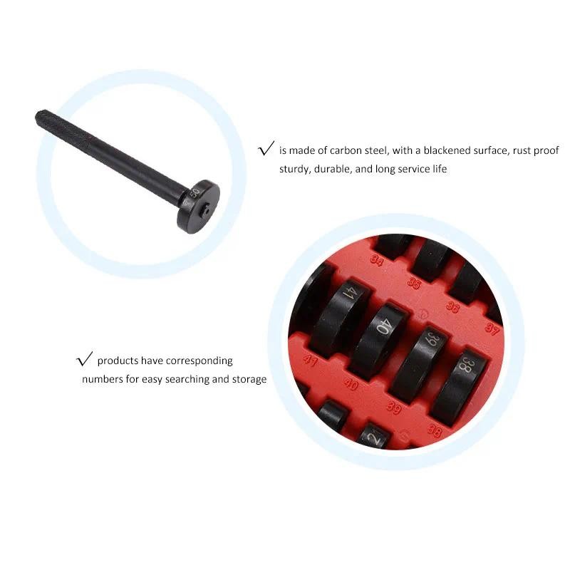 52Pcs 18 65Mm Auto Bushing Bearing Seal Driver Pengemudi Segel Otomotif Penghapusan Minyak Alat