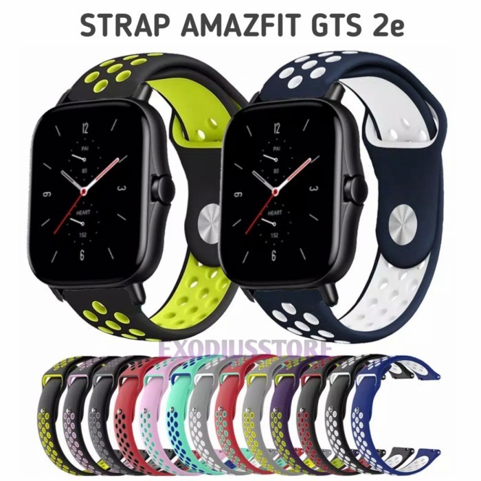 P R O M O Amazfit Gts 2e~Strap Silicon Sport~Tali Jam Amazfit Gts 2e