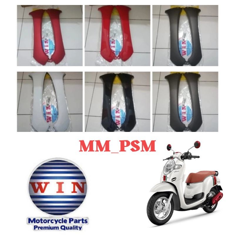 SAYAP LUAR BAWAH SCOOPY FI ESP LEGSHIELD LUAR SCOOPY FI ESP DONAT BODY DEPAN SAYAP 2017 2018 2019 JL