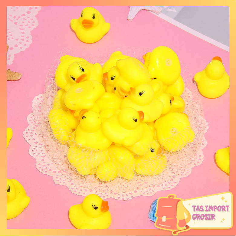 Tas Import - 5599 Mainan Bebek Mini / Bebek Karet Mainan Mandi Anak / Baby Bath Toys / Bebek Mini Ma