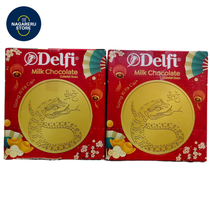 

Delfi cokelat coklat gold coin edisi Imlek 20 x 25 gr